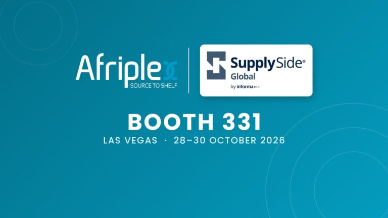 Afriplex at SupplySide Global 2026, Booth 331, Las Vegas, 28–30 October 2026